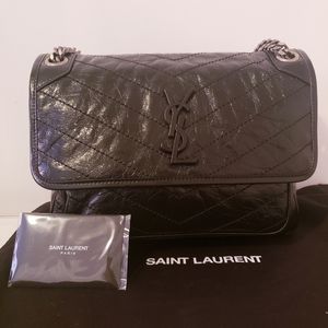❌SOLD❌SAINT LAURENT Medium Niki Black Bag